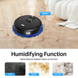 Auto Smart Robotic Mopping Machine Wet Dry Dual Use 10000RPM 60min
