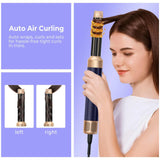 7 In 1 Hair Dryer Brush Brushless High Speed Hair Dryer with Diffuser Ionic Blow Dryer Hot Air Styling Comb