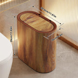 1pc Trash Can - 3.7 Gallon Dual Barrel, Odor Resistant, Easy To Clean, Rust Resistant, Ideal For Bathrooms, Kitchens