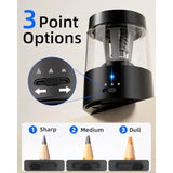 Electric Pencil Sharpener Automatic Pencil Sharpeners Battery Rechargeable Pencil Sharpeners