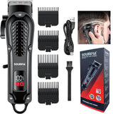 Solimpia Groin Area Hair Trimmer Lawn Mower Ceramic Blade Waterproof Wet Dry Clippers Pubic Armpit Body
