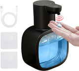 Automatic Liquid Soap Dispenser 17oz Touchless Rechargeable with 4-Level Adjustable & Level