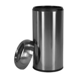 16 Gallon Commercial Big Garbage Bin with Detachable Lid Round Outdoor Trash Bin Wear Resist for Home/Office/Restaurant/Restroom
