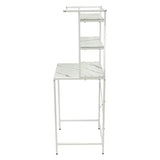 Over The Washer and Dryer Storage Shelf 3-Tier  Bathroom Storage and Organizer Rack  Hanging
