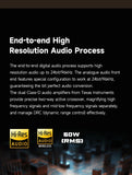 Tabletop Wireless Bluetooth Speaker Type-C Aux Inputs Support Airplay 60W
