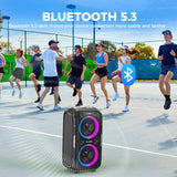 120dB/V5.3 Big Party Boombox Portable Speaker Wireless