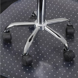 Transparent Wheelchair Cushion  Scratch Resistance Convex Nail Bottom Slippery Office Rolling Chair Mat