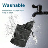 Collapsible Pop-Up Car Trash Can Waterproof Hanging Garbage Bin