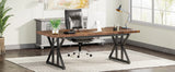 Tribesigns 70.8-Inch Executive Desk, Large Computer Office Desk Workstation