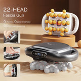 22-Head Fascia Body Massage Gun Back, Neck and Waist Massager