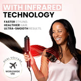Heated Round Thermal Styling Brush with Infrared & Negative Ions, 1.7"