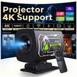 2026 New 1080P Projector Portable Wired w/ Speakers For Phone Movies