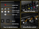 US/EU Stock A3 XP600 UV Printer A4 L805 UV Flatbed Printing Machine For Pen Metal Wood Acrylic UV DTF Printer UV Sticker Printer