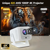 Magcubic HY310X Portable Projector 4K 420ANSI WiFi 6 Auto Focus Home