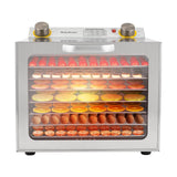 Food Dehydrator Machine,8-Tier Visible Food Dryer,Stainless Steel Food Drying Machine