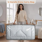 90L Under Bed Storage Containers,  Foldable Underbed Storage Bags