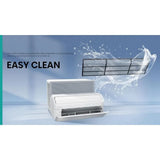 8,000 BTU Smart Inverter Window Air Conditioner, Up to 350 Sq Ft, 3 Speed