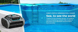 Robot Swimming Pool Cleaner Cordless APP Control Rechargeable