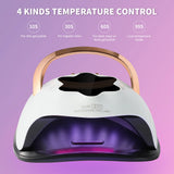 UV LED Nail Lamp, Professional UV Nail Dryer Light For Gel Nails , Fast Curing Gel Polish Lamp Auto Sensor