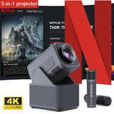 Minl Outdoor projector karaoke projector 1080P portable home KTV camping
