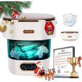 5.0 New Upgraded Portable Washing Machine 16L Mini Foldable Washer with SGS Certified German High-Efficiency