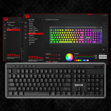 Redragon K580 PRO Wireless RGB Gaming Keyboard, 3-Modes 104 Keys Mechanical Keyboard