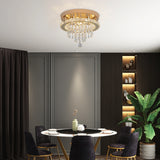 GreeLustr Luxury Crystal Chandelier Lustre Design Gold Modern Led Ceiling Light