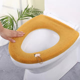 Toilet Seat Cover Mat Bathroom Toilet Lid Pad Winter Warm Cushion MD DC PRINT