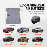 SucceBuy Truck Bed Air Mattress for 5.5-6.5 ft Full Size Short Truck Beds