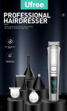 Ufree Electric Hair Cutting Machine Beard Trimmer Hair Clipper Rechargeable Man Shaver Trimmer Barber