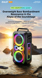 ZEALOT-PT21 200W Portable Wireless Bluetooth Speaker with Subwoofer