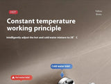 Thermostatic mixing valve, thermostatic device for hot and cold shower, automatic temperature control