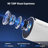 HD Native 720P 290 ANSI BT5.4 Android 14 Home Theater Outdoor Projector