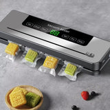 Electric Vacuum Sealer Machine, Touch Button Food Storage Sealer with Built-in Cutter
