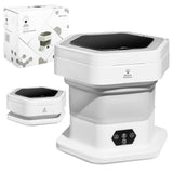 Portable 12L Folding Washing Machine for Baby Clothes Underwear Delicates - Foldable Quiet Space