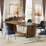 Tribesigns 70.87-Inch Large Dining Table: Wood Long Dining Room Table