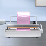 500W Automatic Sealing Machine for Sterilization Pouches 9.84in Width Dental Lab Sealer 6 Temp Levels 110V