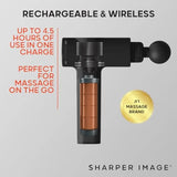 Powerboost Rechargeable Handheld Massage Gun w/ 6 Adjustable Speeds