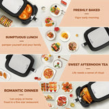Kit Cook Large Air Fryer, 1500W 7QT Air Fryer Cooker, Adjustable Temperature 100-400°F