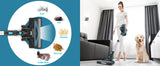 INSE V770 Cordless Handheld Vacuum Cleaner 6-in-1 20KPa for Carpet Bed