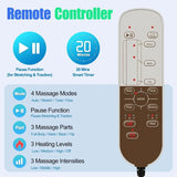Full Body Massage Mat 3D Body Stretching and Lumbar Traction Back Heating