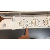 Portable Washing Machine 16lbs Compact Portable Washer 9.6lbs and Dryer(6.4lbs) Combo with Timer Knobs