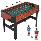 47 Inch Soccer Game Table with Score Keeper Indoor Foos Ball Table