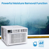 10,000 BTU Window Air Conditioner, Indoor for Summer, Auto-Restart