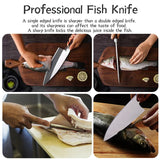 FINDKING Knife 6.5 inch Sushi Deba Kitchen Knife Japanese Sashimi Knife