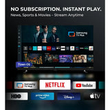 FPD Smart TV 32' with Samsung TV Plus Powered by Tizen OS, 720 HD TV