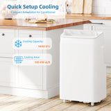 12000 BTU, 3-in-1 Portable AC with Fan, Dehumidifier & Sleep Mode