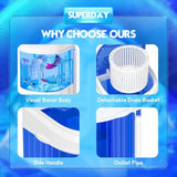 Mini Portable Washing Machine Single Tub Compact Washing Machine with Spin Cycle 6.6LBS Washing