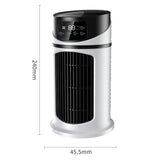 Portable Air Conditioner Desk Fan, Quiet Electric Fan for Home Office