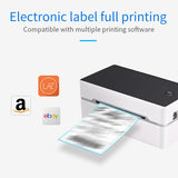 SIHAO 40-80mm Wireless Thermal Label Printer, Bluetooth Portable For Shipping